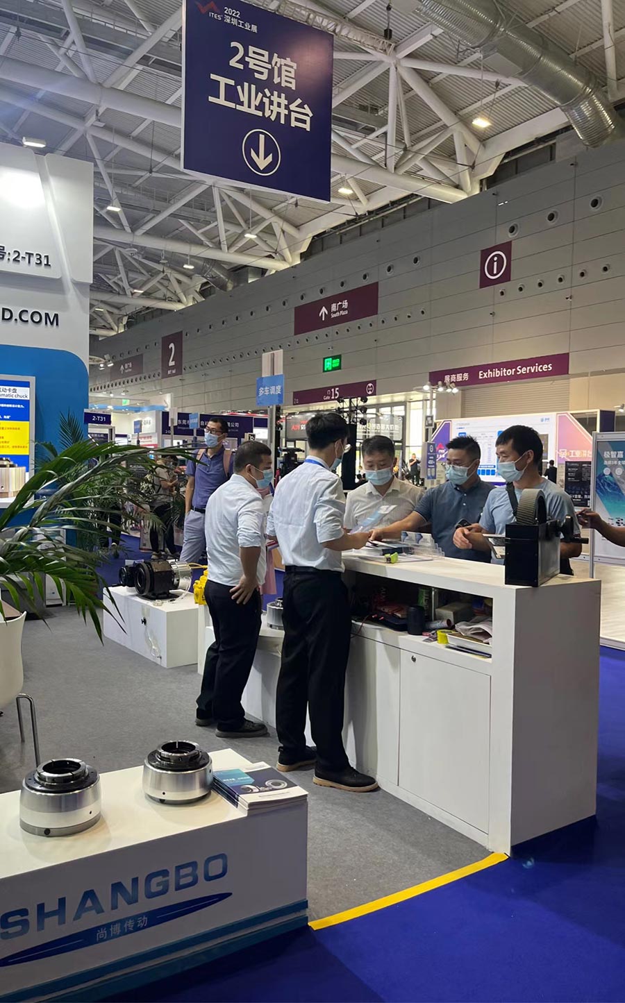 2022ITES深圳工業(yè)展展會(huì)現(xiàn)場第二天