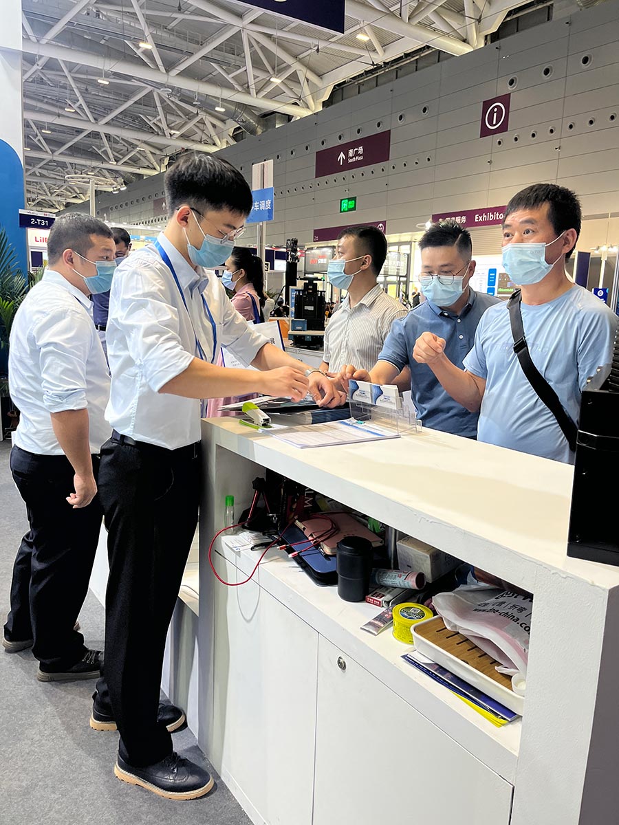 2022ITES深圳工業(yè)展展會(huì)現(xiàn)場第二天
